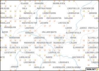 map of Corregimiento Vallerriquito